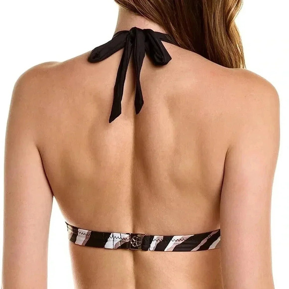 Trina Turk Vivant Halter Size 4 - Picture 2 of 4